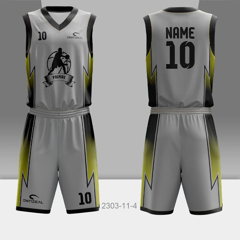 Customized Sublimation Basketball Uniform 061
