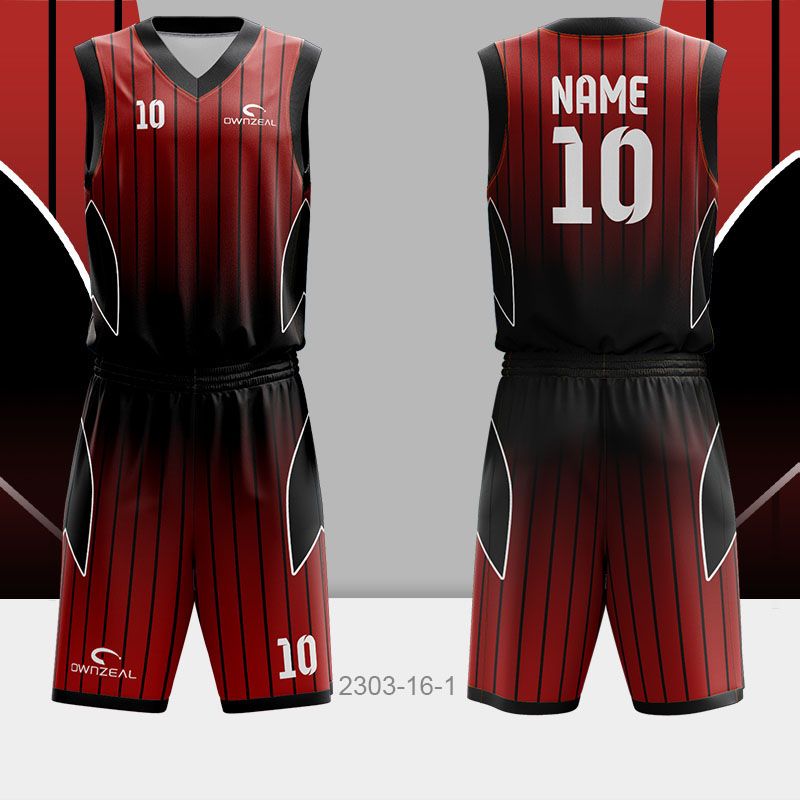 Customized Sublimation Basketball Uniform 062