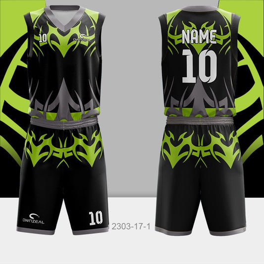 Customized Sublimation Basketball Uniform 066