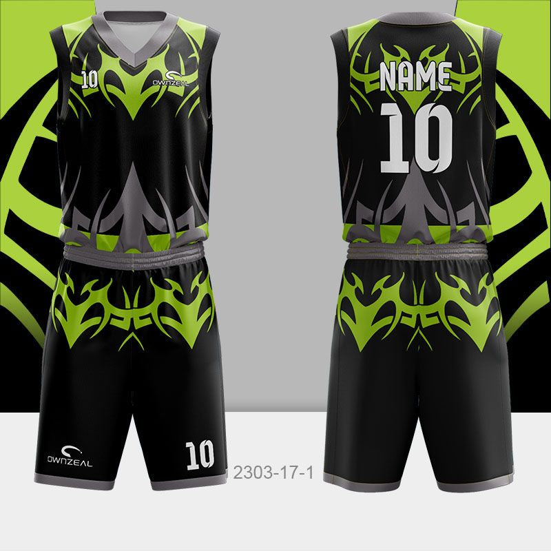 Customized Sublimation Basketball Uniform 066
