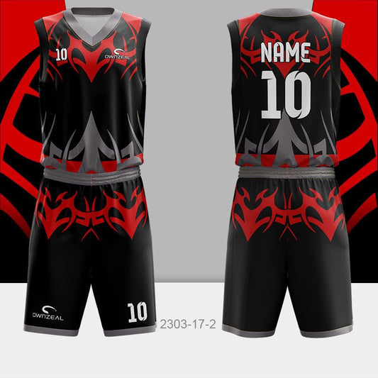 Customized Sublimation Basketball Uniform 067