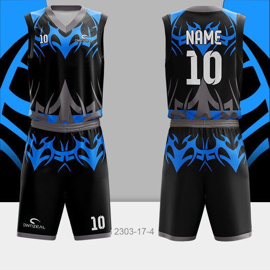 Customized Sublimation Basketball Uniform 069