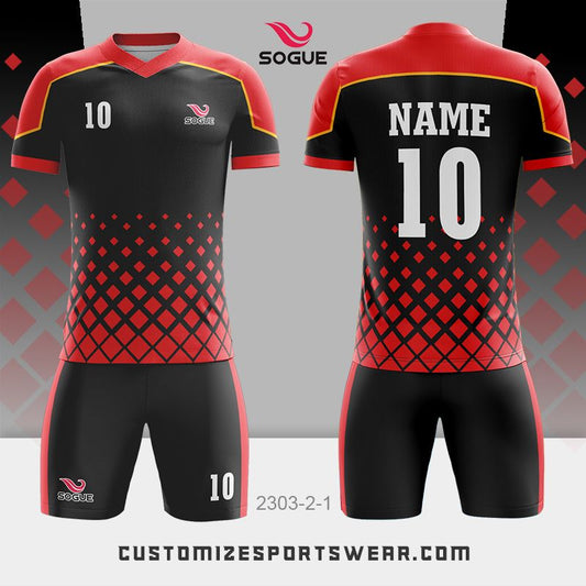 customized sublimation soccer uniform 127