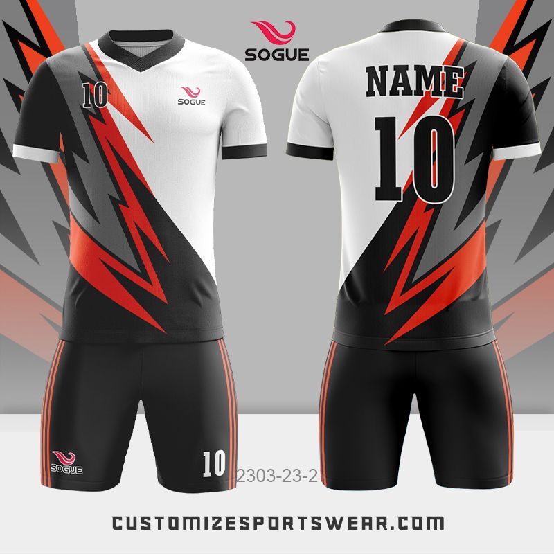 customized sublimation soccer uniform 132