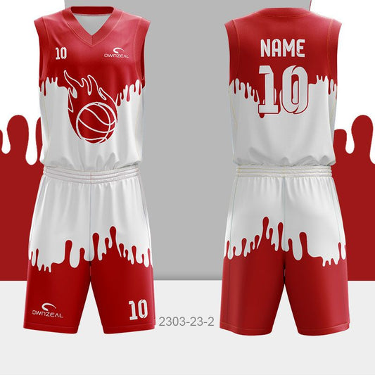 Customized Sublimation Basketball Uniform 071