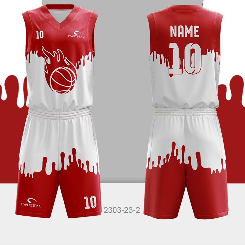 Customized Sublimation Basketball Uniform 071