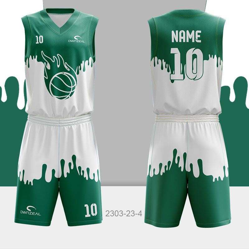 Customized Sublimation Basketball Uniform 073