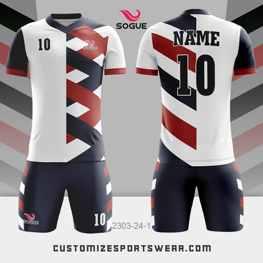 customized sublimation soccer uniform 135
