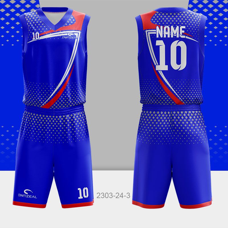 Customized Sublimation Basketball Uniform 076