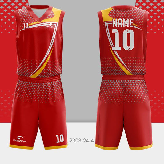 Customized Sublimation Basketball Uniform 077