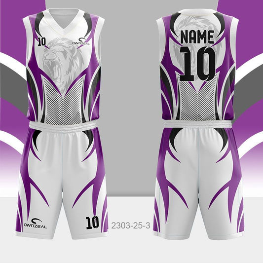 Customized Sublimation Basketball Uniform 080