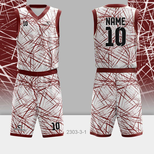 Customized Sublimation Basketball Uniform 082