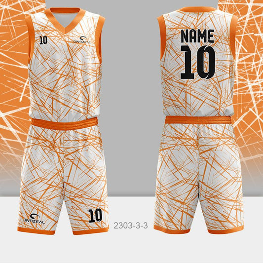 Customized Sublimation Basketball Uniform 084