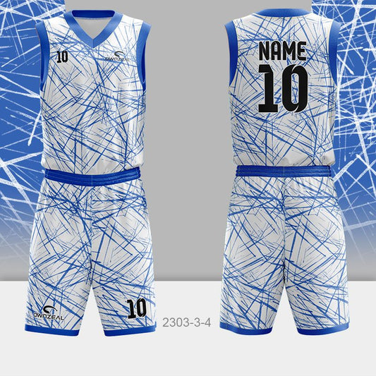 Customized Sublimation Basketball Uniform 085