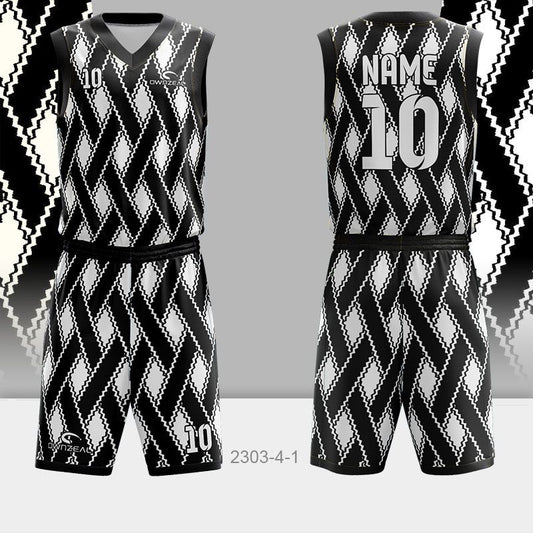 Customized Sublimation Basketball Uniform 090