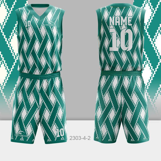Customized Sublimation Basketball Uniform 091