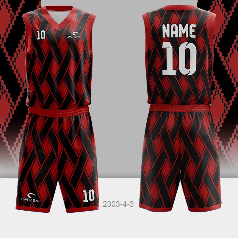 Customized Sublimation Basketball Uniform 092