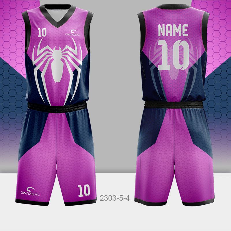 Customized Sublimation Basketball Uniform 097