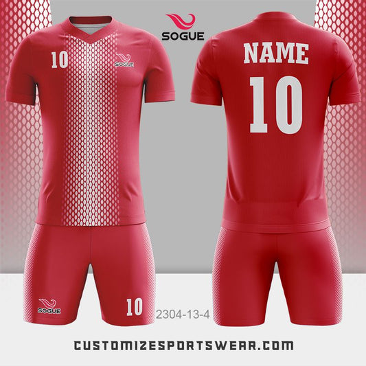 customized sublimation soccer uniform 158
