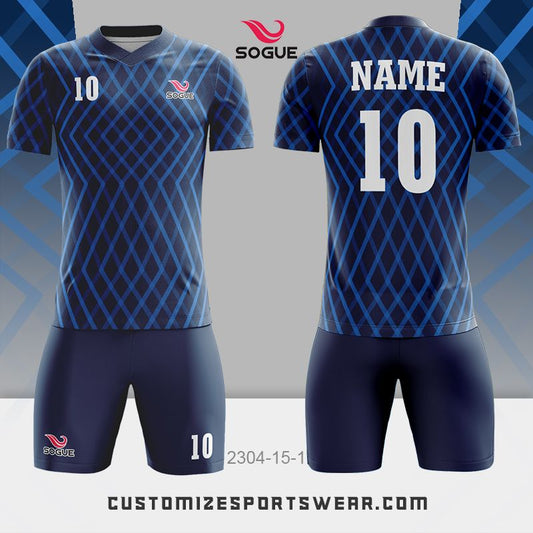 customized sublimation soccer uniform 163