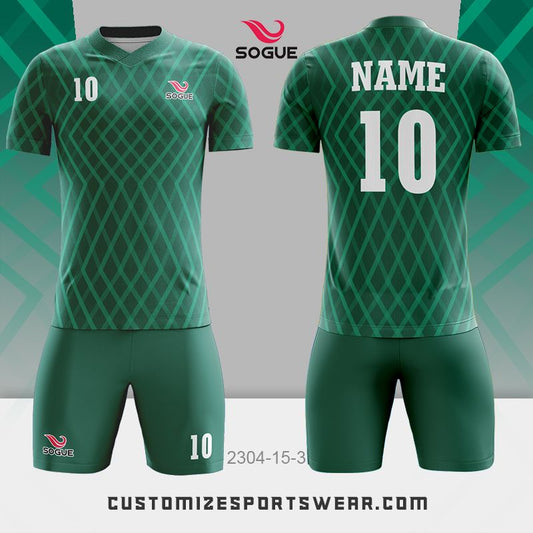 customized sublimation soccer uniform 165