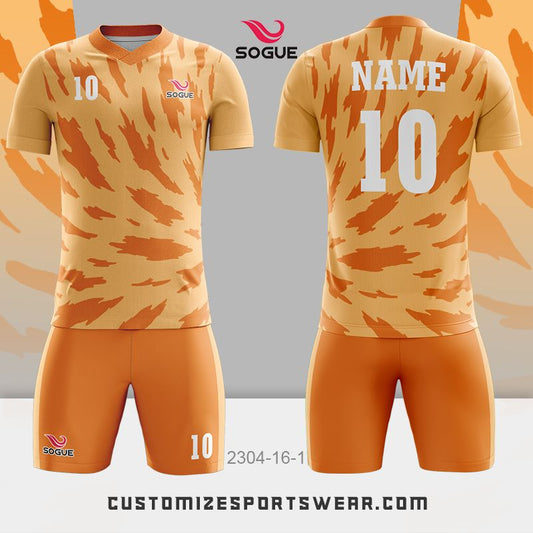 customized sublimation soccer uniform 167