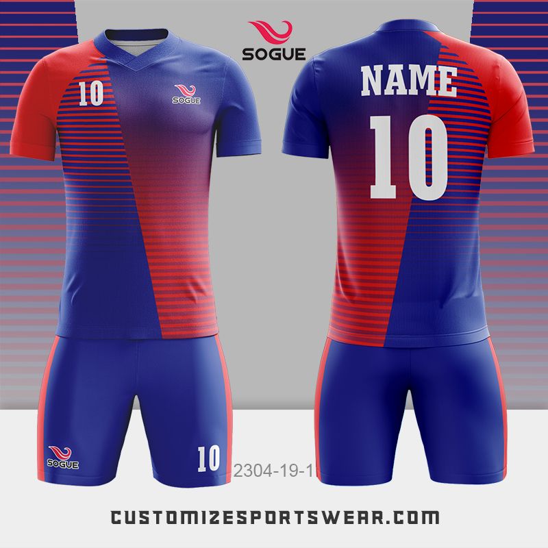 customized sublimation soccer uniform 171