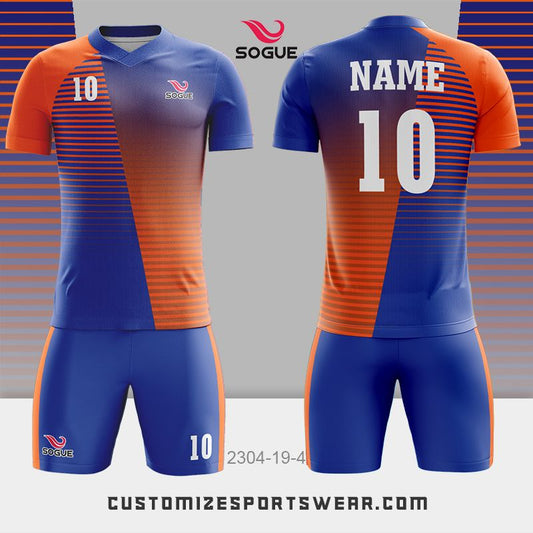 customized sublimation soccer uniform 174