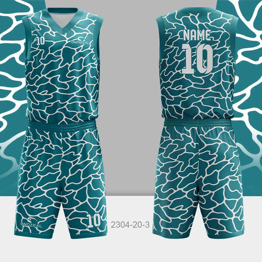 Customized Sublimation Basketball Uniform 112