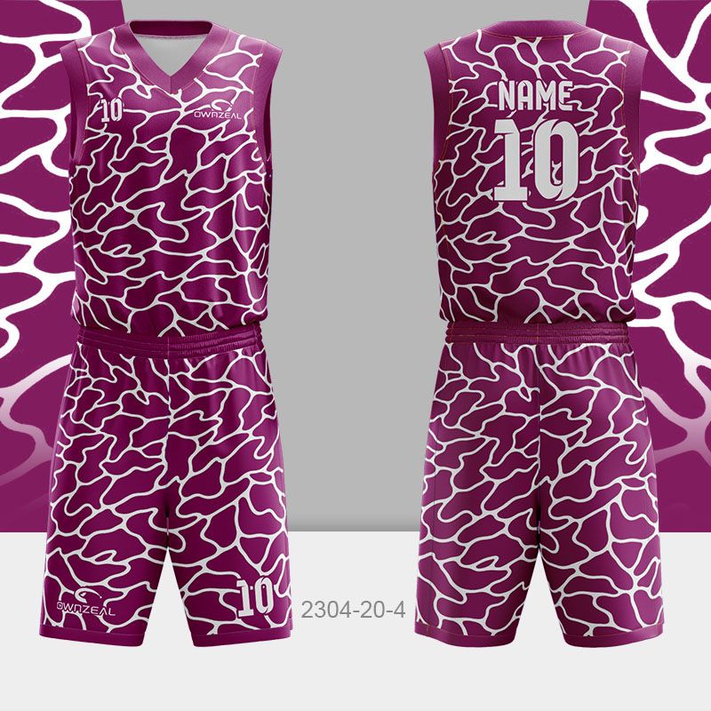 Customized Sublimation Basketball Uniform 113