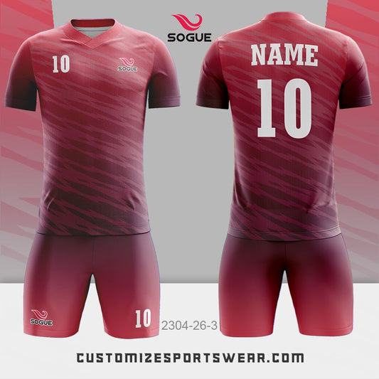 customized sublimation soccer uniform 181