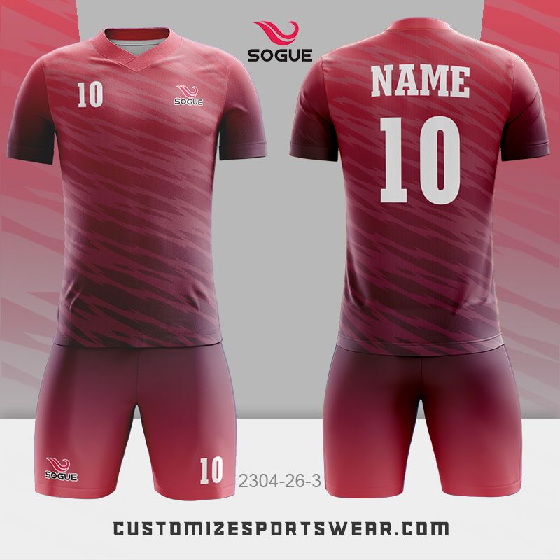 customized sublimation soccer uniform 181