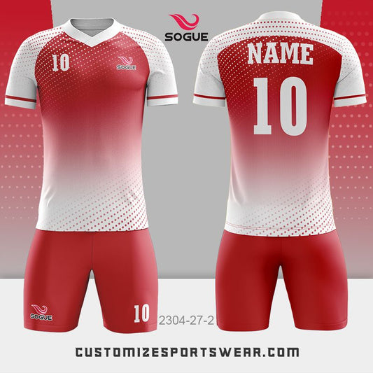 customized sublimation soccer uniform 184