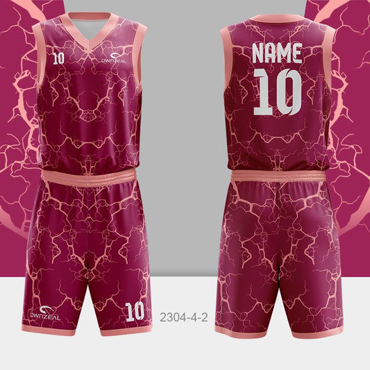 Customized Sublimation Basketball Uniform 123