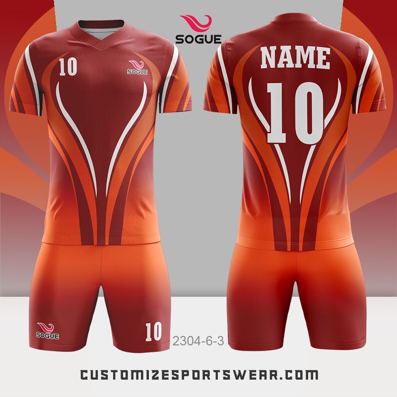 customized sublimation soccer uniform 189