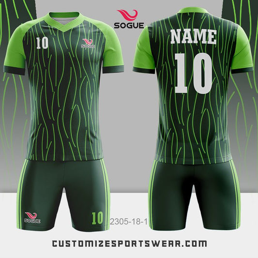 customized sublimation soccer uniform 203
