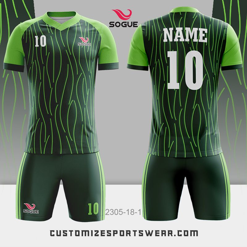 customized sublimation soccer uniform 203