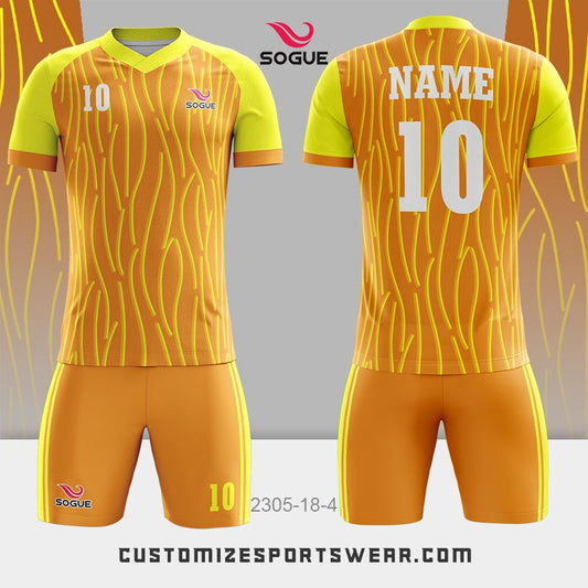 customized sublimation soccer uniform 206