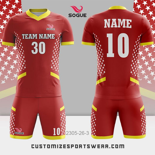 customized sublimation soccer uniform 217