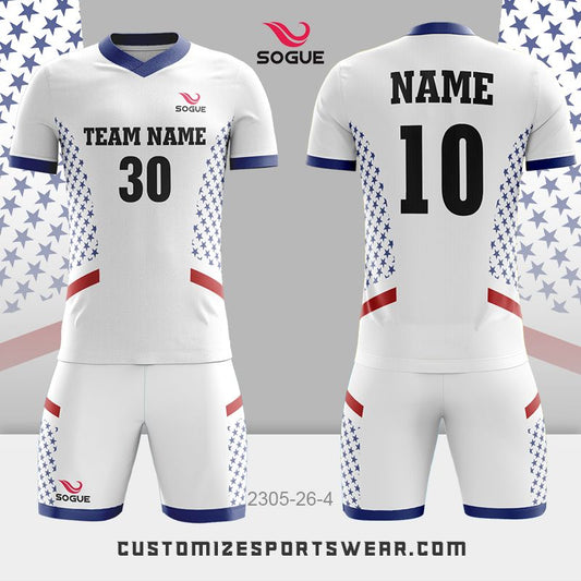 customized sublimation soccer uniform 218
