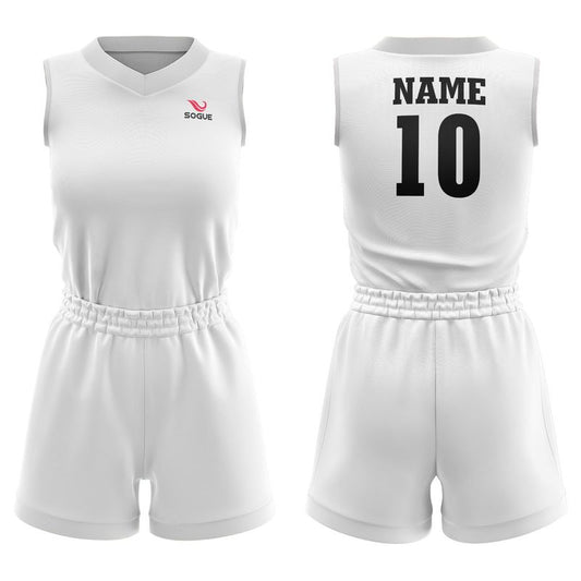 Women's Basketball Uniform With V-neck Collar