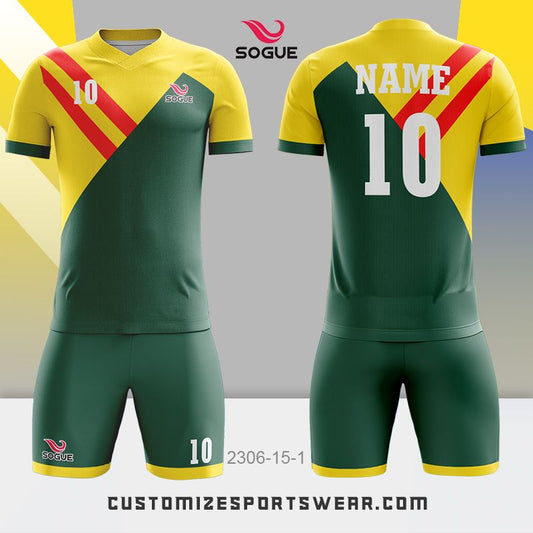 customized sublimation soccer uniform 235