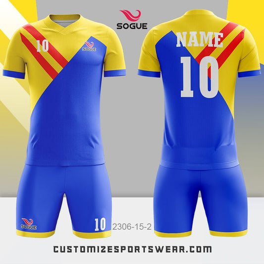 customized sublimation soccer uniform 236