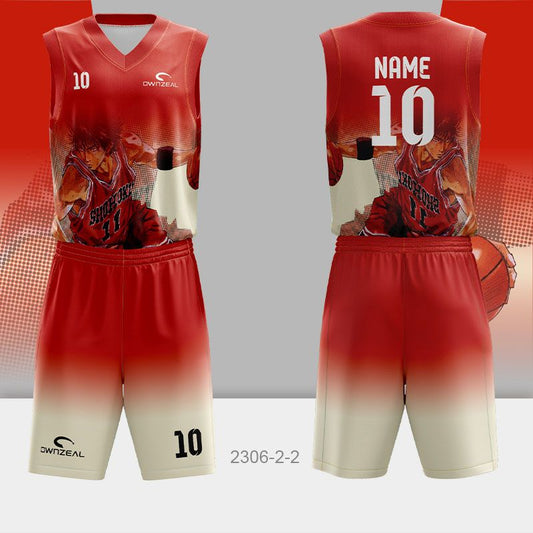 Customized Sublimation Basketball Uniform 159