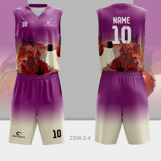 Customized Sublimation Basketball Uniform 161