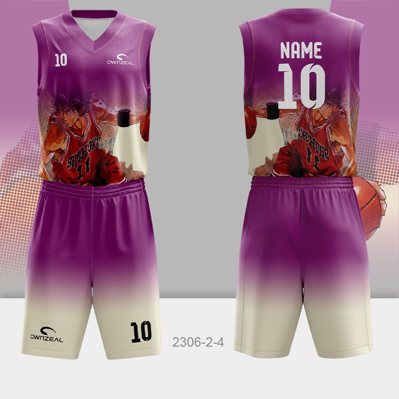 Customized Sublimation Basketball Uniform 161
