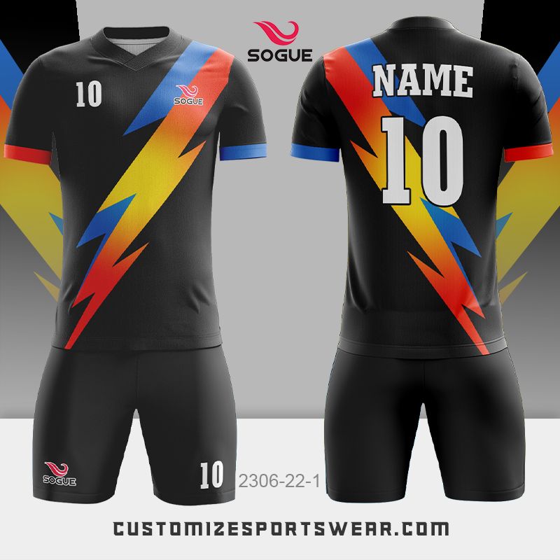 customized sublimation soccer uniform 243