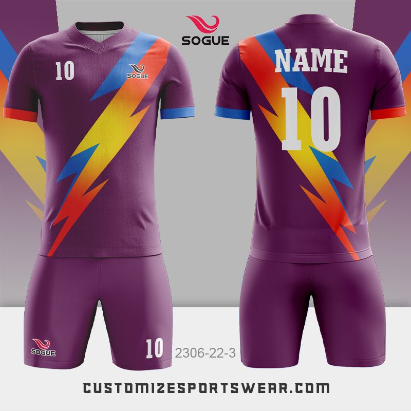 customized sublimation soccer uniform 245
