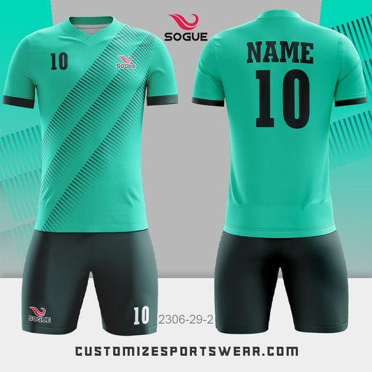 customized sublimation soccer uniform 252