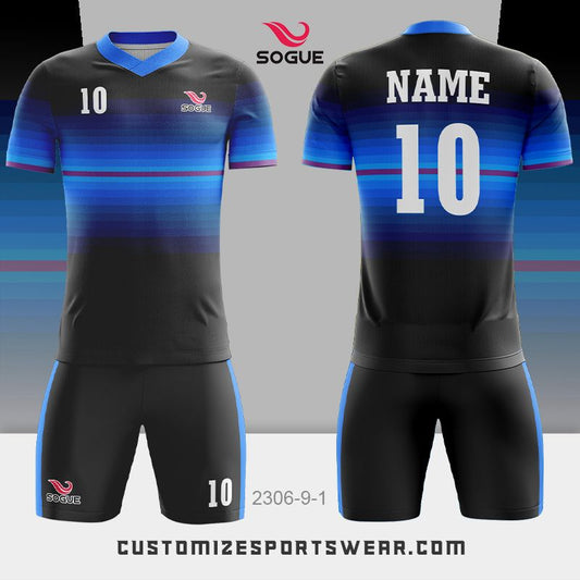 customized sublimation soccer uniform 263